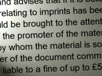 Fine print