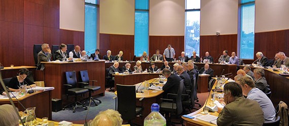 The Christmas council meeting