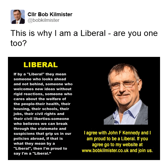 Bob Kilmister Liberal
