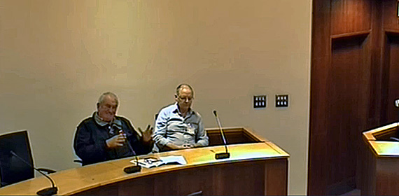 Brian Hall and Steve Yelland