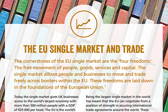 Single market and trade